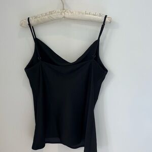 Classic Black Black Satin Cami